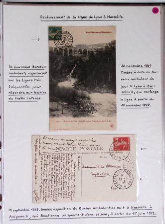 LA POSTE FERROVIAIRE 1845-1900, Sympathique ensemble