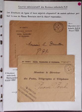 LA POSTE FERROVIAIRE 1845-1900, Sympathique ensemble