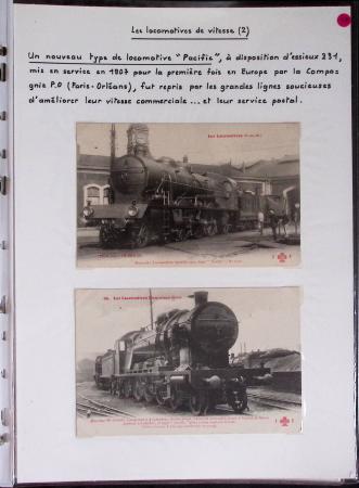 LA POSTE FERROVIAIRE 1845-1900, Sympathique ensemble