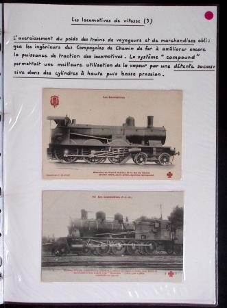 LA POSTE FERROVIAIRE 1845-1900, Sympathique ensemble