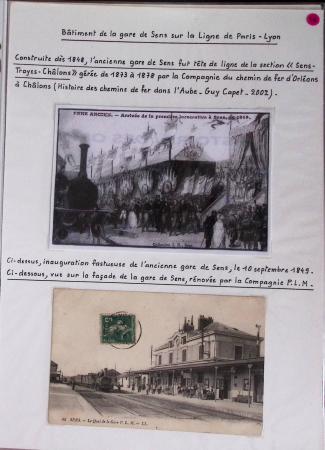 LA POSTE FERROVIAIRE 1845-1900, Sympathique ensemble