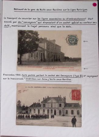 LA POSTE FERROVIAIRE 1845-1900, Sympathique ensemble