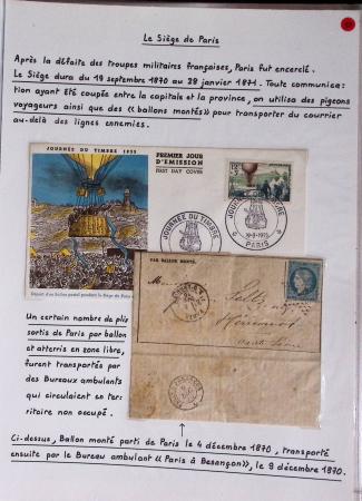 LA POSTE FERROVIAIRE 1845-1900, Sympathique ensemble