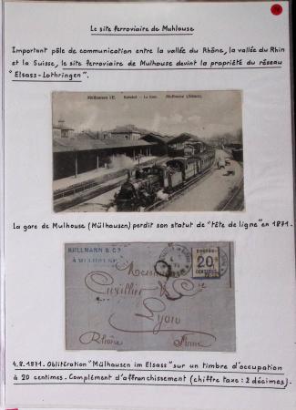 LA POSTE FERROVIAIRE 1845-1900, Sympathique ensemble