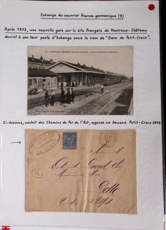 LA POSTE FERROVIAIRE 1845-1900, Sympathique ensemble