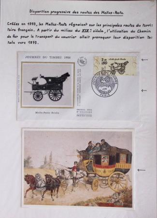 LA POSTE FERROVIAIRE 1845-1900, Sympathique ensemble