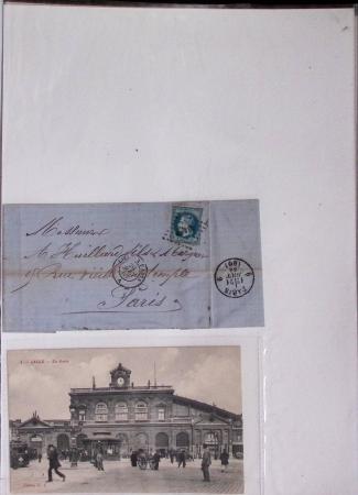LA POSTE FERROVIAIRE 1845-1900, Sympathique ensemble