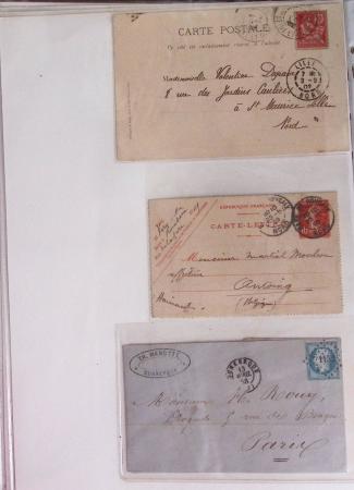 LA POSTE FERROVIAIRE 1845-1900, Sympathique ensemble