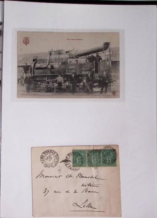 LA POSTE FERROVIAIRE 1845-1900, Sympathique ensemble