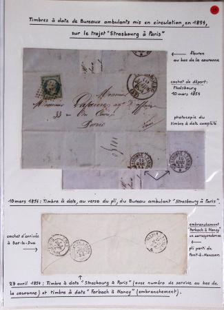 LA POSTE FERROVIAIRE 1845-1900, Sympathique ensemble