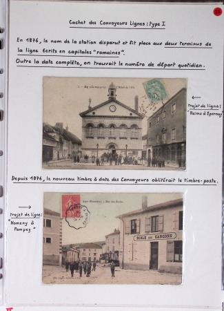 LA POSTE FERROVIAIRE 1845-1900, Sympathique ensemble