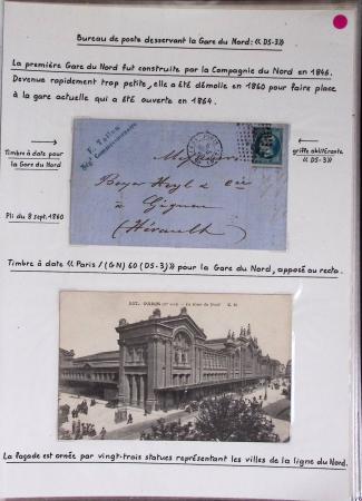 LA POSTE FERROVIAIRE 1845-1900, Sympathique ensemble