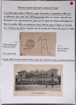 LA POSTE FERROVIAIRE 1845-1900, Sympathique ensemble