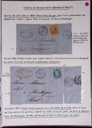 LA POSTE FERROVIAIRE 1845-1900, Sympathique ensemble