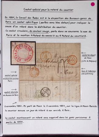 LA POSTE FERROVIAIRE 1845-1900, Sympathique ensemble