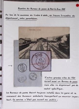 LA POSTE FERROVIAIRE 1845-1900, Sympathique ensemble