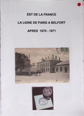 LA POSTE FERROVIAIRE 1845-1900, Sympathique ensemble