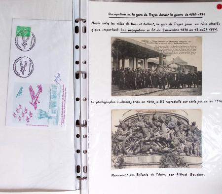 LA POSTE FERROVIAIRE 1845-1900, Sympathique ensemble