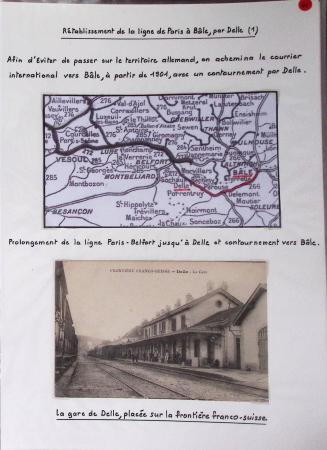 LA POSTE FERROVIAIRE 1845-1900, Sympathique ensemble