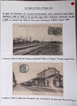 LA POSTE FERROVIAIRE 1845-1900, Sympathique ensemble