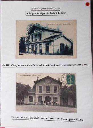 LA POSTE FERROVIAIRE 1845-1900, Sympathique ensemble
