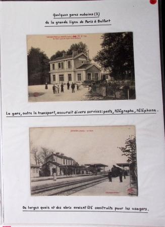 LA POSTE FERROVIAIRE 1845-1900, Sympathique ensemble