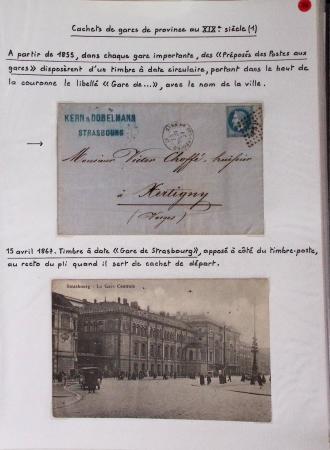 LA POSTE FERROVIAIRE 1845-1900, Sympathique ensemble