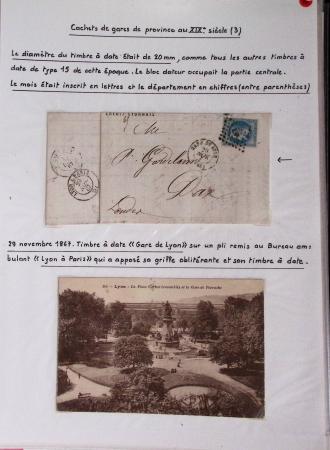 LA POSTE FERROVIAIRE 1845-1900, Sympathique ensemble