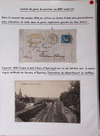 LA POSTE FERROVIAIRE 1845-1900, Sympathique ensemble