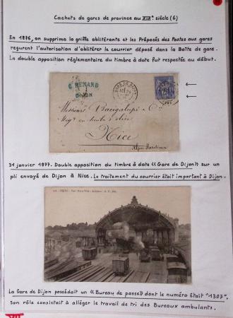 LA POSTE FERROVIAIRE 1845-1900, Sympathique ensemble