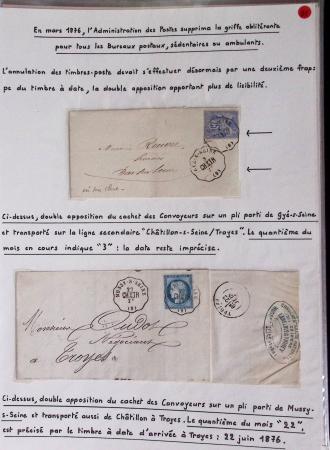 LA POSTE FERROVIAIRE 1845-1900, Sympathique ensemble
