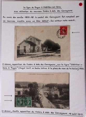 LA POSTE FERROVIAIRE 1845-1900, Sympathique ensemble