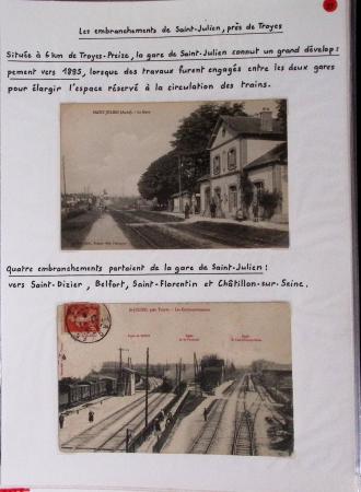 LA POSTE FERROVIAIRE 1845-1900, Sympathique ensemble
