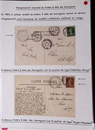 LA POSTE FERROVIAIRE 1845-1900, Sympathique ensemble
