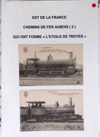 LA POSTE FERROVIAIRE 1845-1900, Sympathique ensemble