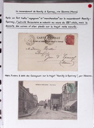 LA POSTE FERROVIAIRE 1845-1900, Sympathique ensemble