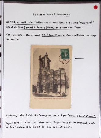 LA POSTE FERROVIAIRE 1845-1900, Sympathique ensemble
