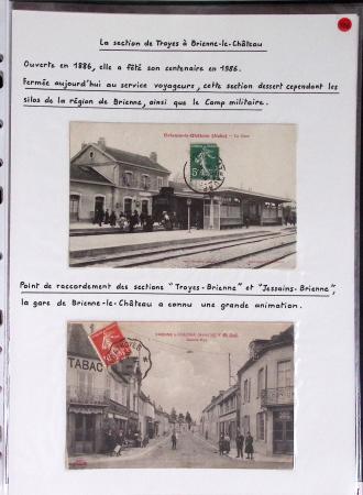 LA POSTE FERROVIAIRE 1845-1900, Sympathique ensemble