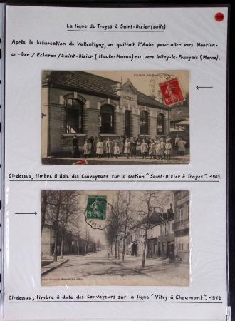 LA POSTE FERROVIAIRE 1845-1900, Sympathique ensemble