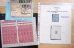 1900-59, Petit stock de neufs dont plusieurs panneaux