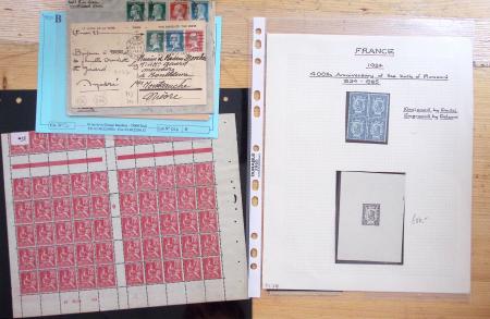 1900-59, Petit stock de neufs dont plusieurs panneaux