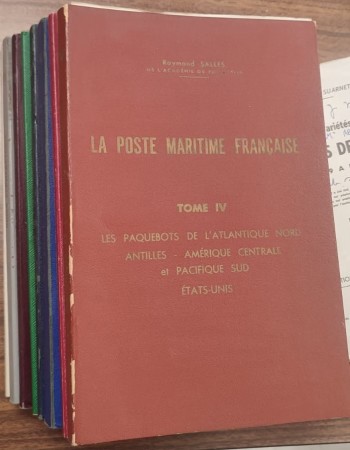 BIBLIOTHEQUE avec belle partie sur les oblitérations