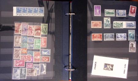 1900-2017, Collection de FRANCE neuf en 14 classeurs,