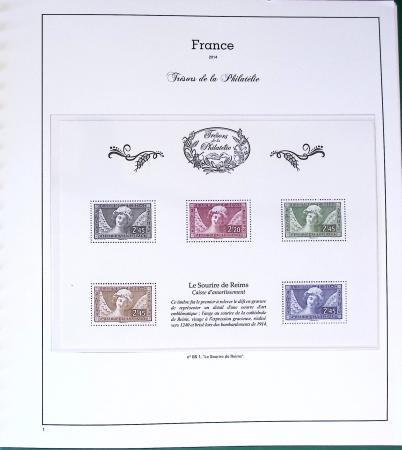 1900-2017, Collection de FRANCE neuf en 14 classeurs,