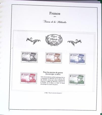 1900-2017, Collection de FRANCE neuf en 14 classeurs,