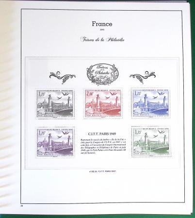 1900-2017, Collection de FRANCE neuf en 14 classeurs,