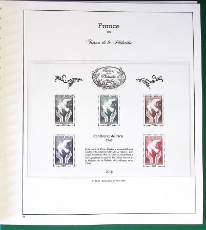 1900-2017, Collection de FRANCE neuf en 14 classeurs,