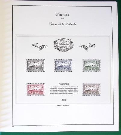 1900-2017, Collection de FRANCE neuf en 14 classeurs,