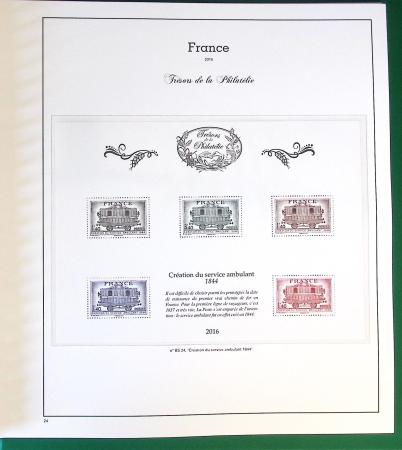 1900-2017, Collection de FRANCE neuf en 14 classeurs,