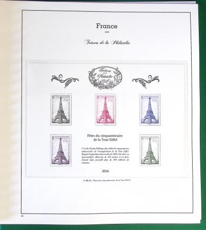 1900-2017, Collection de FRANCE neuf en 14 classeurs,